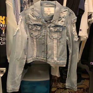 Guess ripped jacket